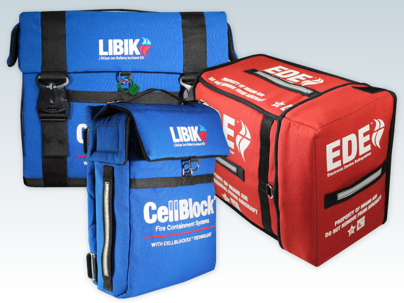 The Lithium Safe Battery Bag for the fire protection of lithium ion  batteries that catches fire due to thermal runaway  Forfyre