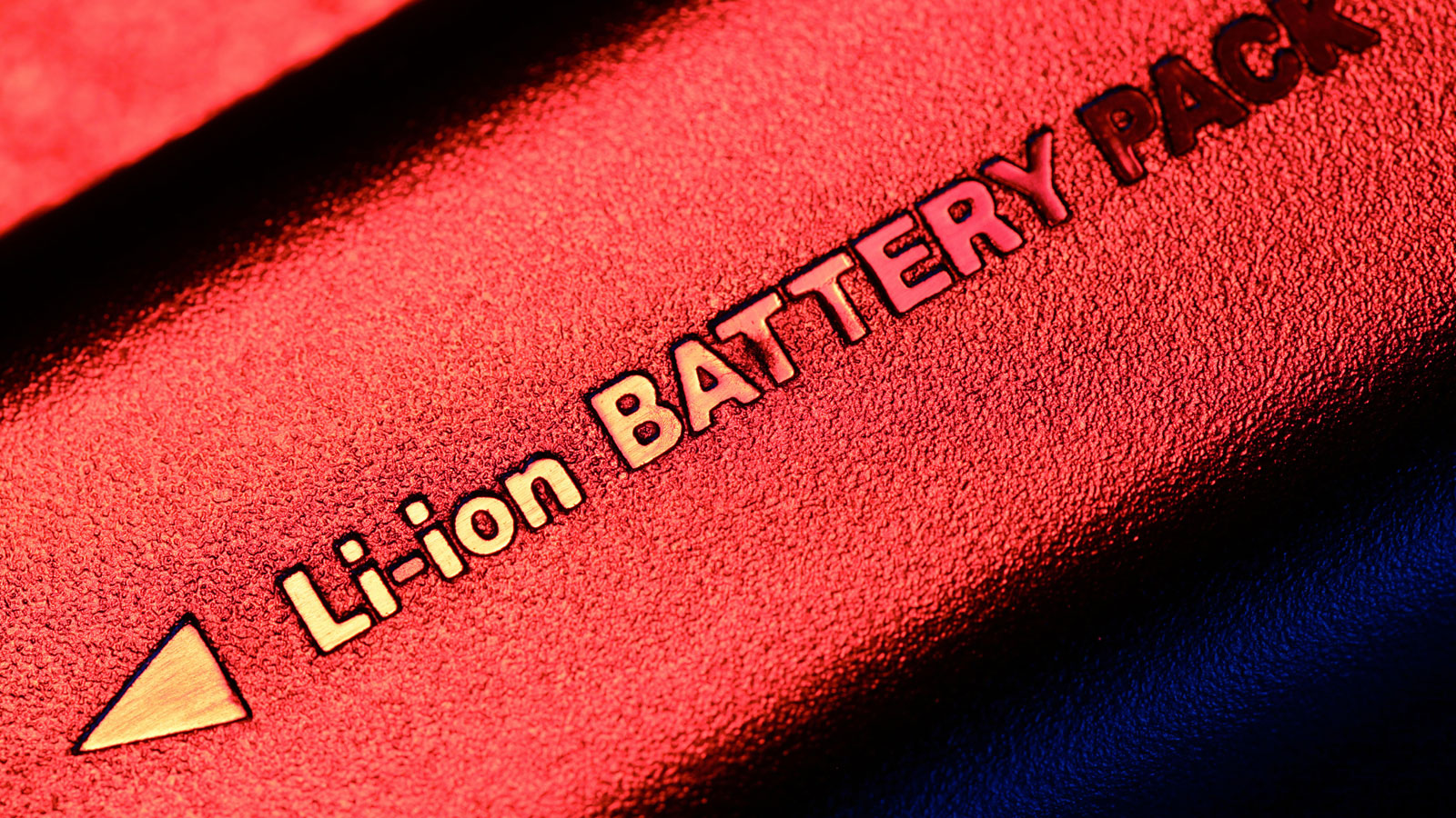 Lithium-ion battery pack.