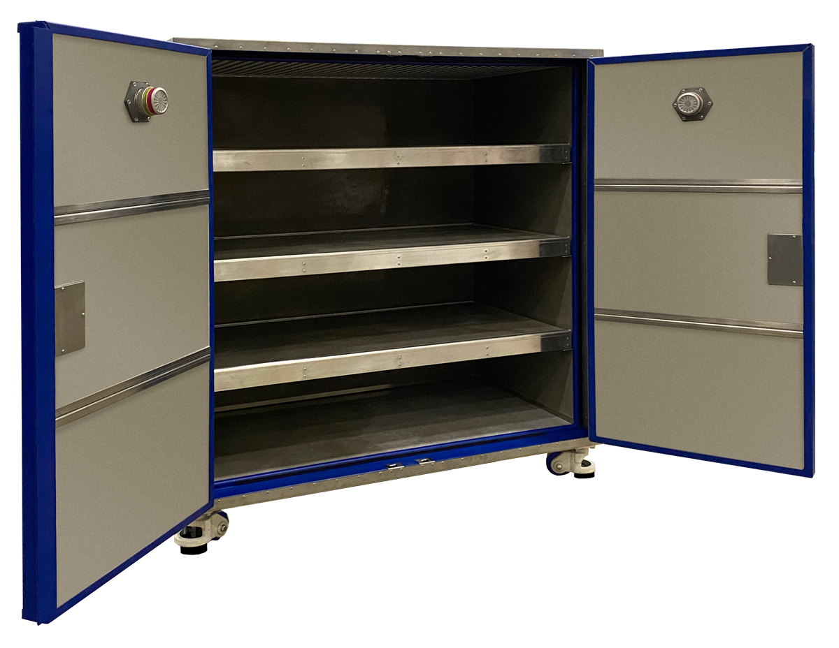 Lithium battery storage cabinets