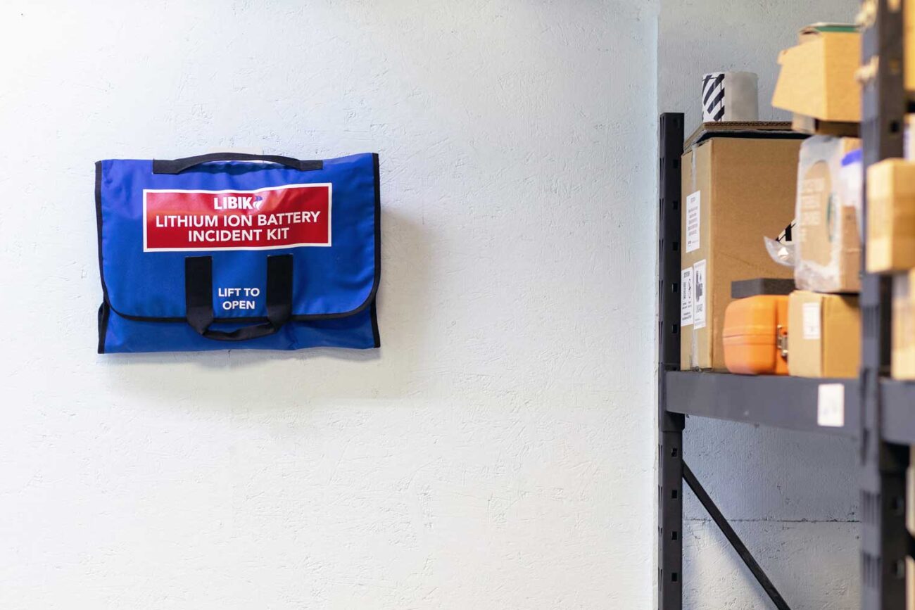 wall hanging battery incident kit