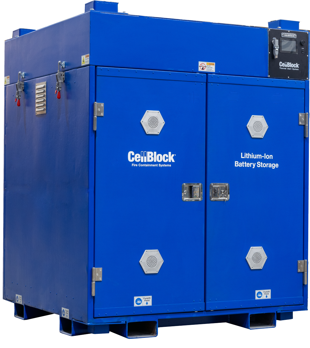 CellBlock Battery Fire Cabinets - Store lithium-ion batteries safely